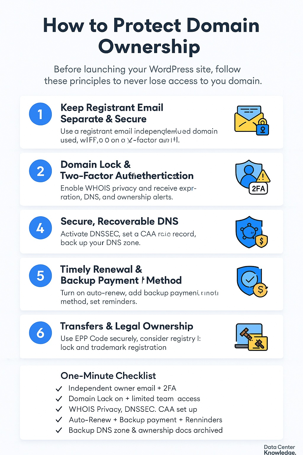 امنیت و مالکیت دامنه